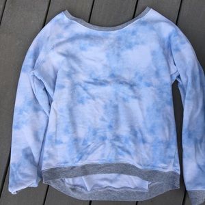 Tie dye American Eagle sweater